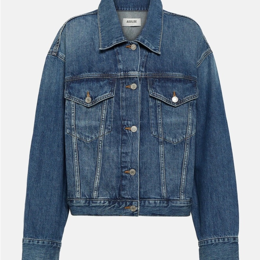 Agolde Classic Blue Denim Jacket